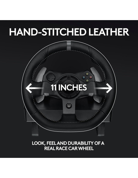 Volante de Carreras Logitech G920 con Pedales y Retroalimentación