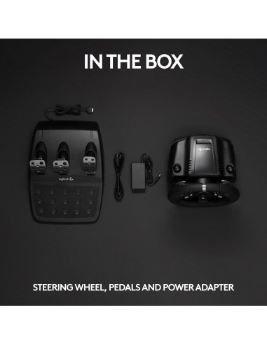 Volante de Carreras Logitech G920 con Pedales y Retroalimentación