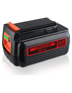 Batería de Litio 40V MAX 4.0Ah Black and Decker Compatible