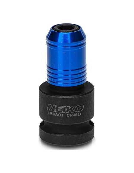 Adaptador de llave de impacto NEIKO 30275A 1/2" a 1/4" hexagonal