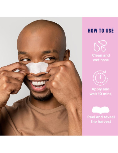 Bioré Tiras Removedoras de Puntos Negros para Nariz y Cara - 14 Unidades