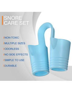 Dilatador Nasal Anti Ronquidos CINWAUVO 8 Piezas Azul 2