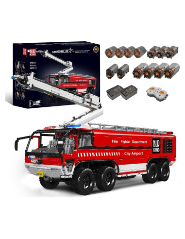 Mould King 19004 Vehículo de Rescate 6653 Piezas con Motor