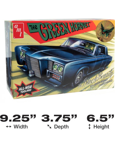 Kit Modelo Escala 1:25 AMT Green Hornet Black Beauty