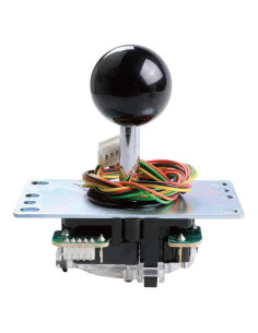 Joystick Sanwa JLF-TP-8YT Negro Original para Arcade 4/8 Vías