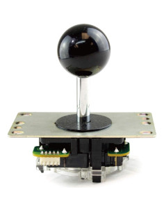 Joystick Sanwa JLF-TP-8YT Negro Original para Arcade 4/8 Vías 2