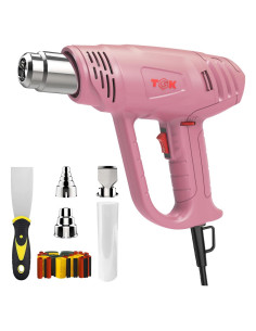 Pistola de Calor TGK 1800W con 6 Boquillas y Control de Temperatura