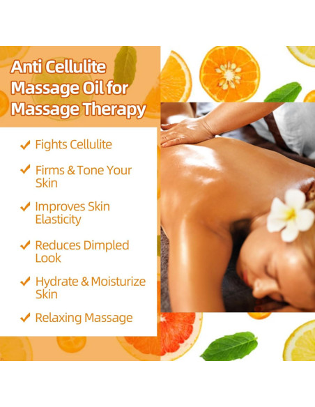 Aceite Anticelulitis CMWGKBC 200ml - Masaje Hidratante y Tonificante