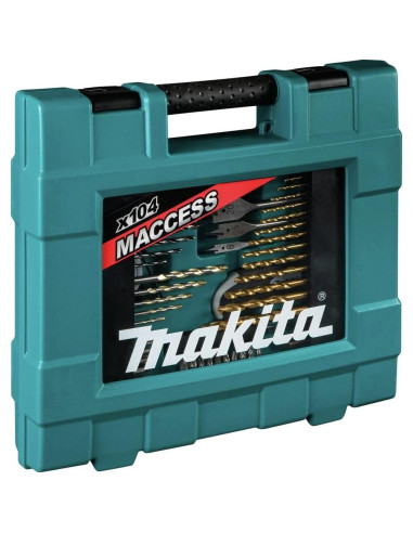Juego de Puntas y Herramientas Manuales Makita D-37150 104 Piezas