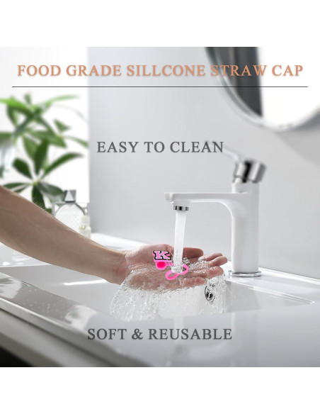 Tapa de paja ANHRMHH 3PCS para taza Stanley 30 y 40 Oz