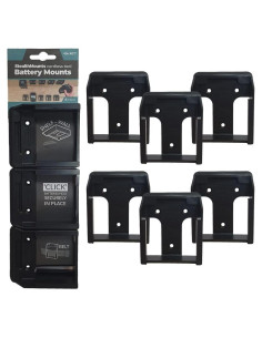 Soporte de Batería StealthMounts para Makita 40V - 6 Piezas