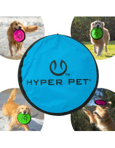 Frisbee Interactivo para Perros Hyper Pet Flippy Flopper 23cm 2