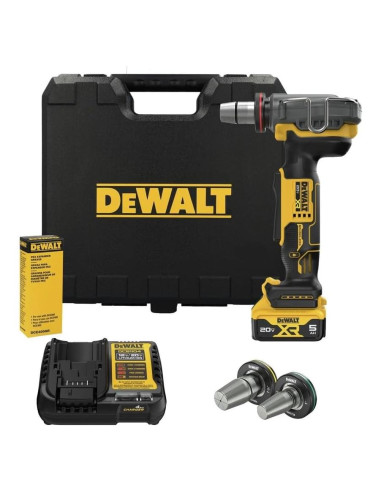 Expansor PEX DEWALT 20V MAX XR DCE410P1 con Batería y Cargador