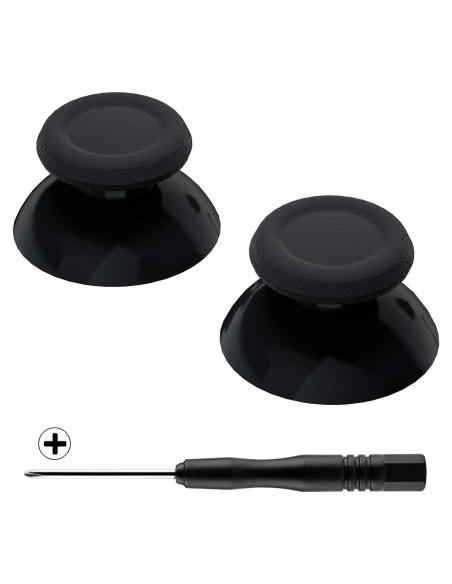 eXtremeRate Joystick Reemplazo Negro para Controlador PS5/PS4