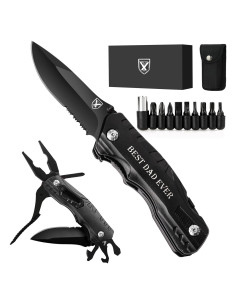 Cuchillo Multiherramienta Titorld 9 en 1 para Camping y Regalos