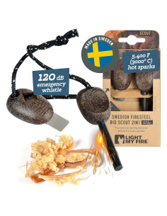 Encendedor de fuego Light My Fire FireSteel Scout - Concha de coco