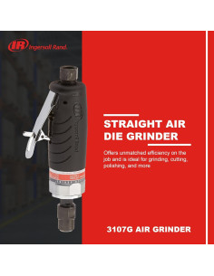 Amoladora de Aire Ingersoll Rand 3107G 1/4" Ergonómica 27000 RPM 2