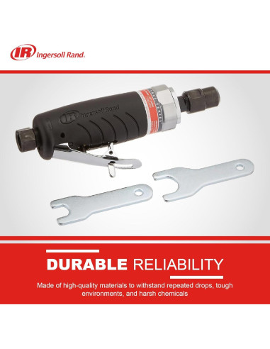 Amoladora de Aire Ingersoll Rand 3107G 1/4" Ergonómica 27000 RPM