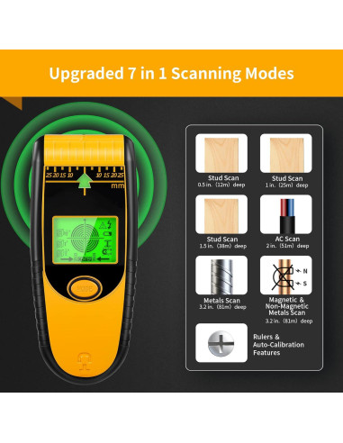 Buscador de Estudio Electrónico Levligle 7 en 1 con LCD