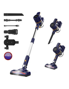 Aspiradora Inalámbrica Powaert N7S 6 en 1 Ligera 2200mAh