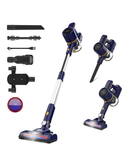 Aspiradora Inalámbrica Powaert N7S 6 en 1 Ligera 2200mAh