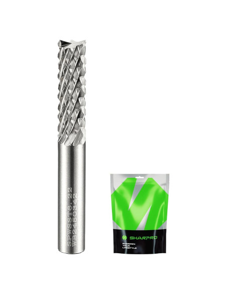 Fresa de Carburo de Tungsteno 6 mm SHARPRO para Taladro