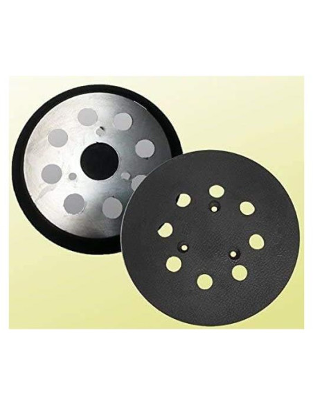 Almohadilla de Lijadora 5" 8 Agujeros MTP para Dewalt, Black & Decker