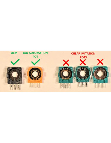 Joystick Analógico Premium JAO Automation REV2.0 PS5 - Precisión Extrema