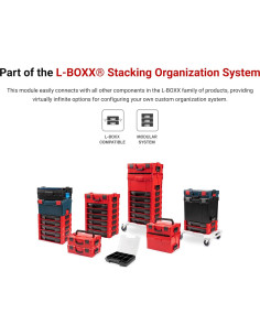 Caja de Herramientas Apilable Baja TEKTON L-BOXX 1 2.07 kg 2