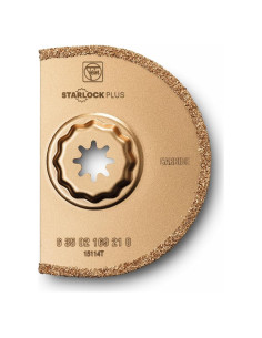 Hoja de sierra segmentada Fein Starlock Plus 8.89 cm carburo