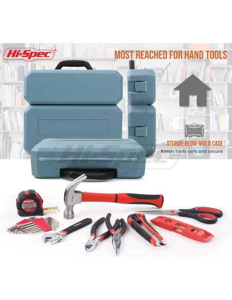 Juego de Herramientas Hi-Spec 49 Piezas para Bricolaje