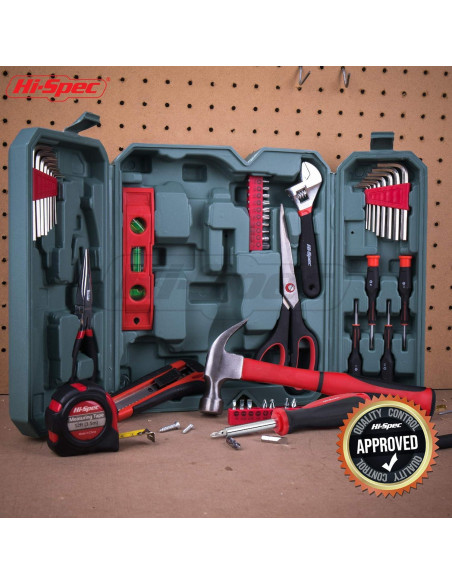 Juego de Herramientas Hi-Spec 49 Piezas para Bricolaje