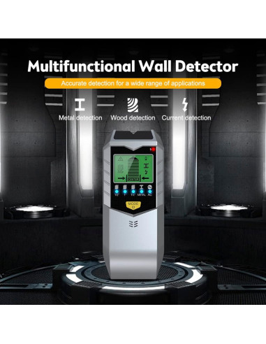 Buscador de Estudio 5 en 1 HOTBEST SH402 Detector de Pared