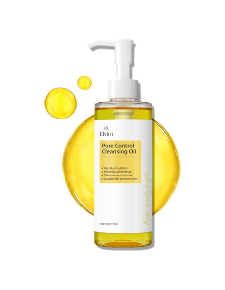 Aceite Limpiador Facial Elvira Pore Control 140g - Piel Sensible Aceite Limpiador Facial Elvira Pore Control 140g - Piel Sensible