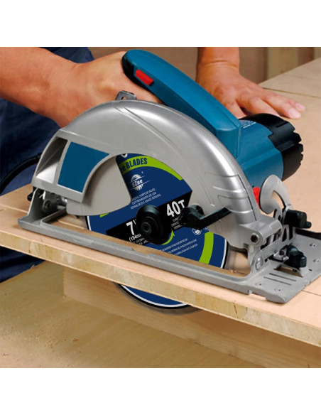 Cuchilla de Sierra Circular EZee 7-1/4" 40 Dientes TCT
