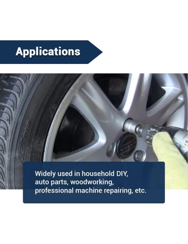 Adaptador de Tuerca Magnético Benchmark Abrasives 5/16" x 4.4 cm