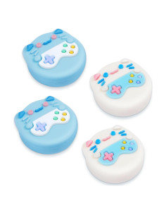 4 Tapas de Pulgar Silicona Gato Lotadilo para Nintendo Switch