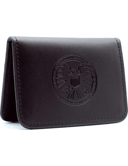 Conjunto de Réplicas S.H.I.E.L.D. Toynk | Cartera de Cuero 10x7 cm