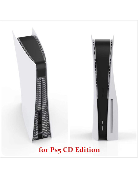 Cubierta Antipolvo Teiyii para PS5 + 10 Caps de Joystick