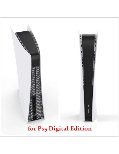 Cubierta Antipolvo Teiyii para PS5 + 10 Caps de Joystick