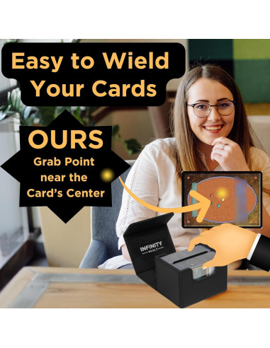 Caja de Deck para Cartas Infinity Vault - 2 Paquetes - Protección 200+