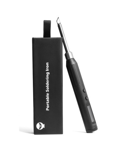 Soldador Eléctrico SainSmart 65W Pantalla Digital OLED