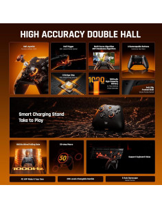 Controlador Inalámbrico BIGBIG WON Gale Hall para PC y Switch 2