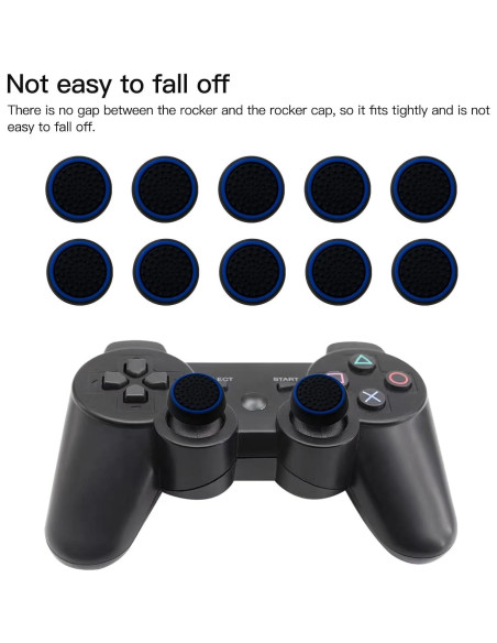 10 Fundas de Joystick Silicona XSPANDER para PS4 PS3 Xbox