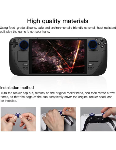 10 Fundas de Joystick Silicona XSPANDER para PS4 PS3 Xbox