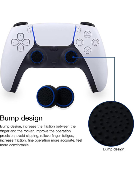 10 Fundas de Joystick Silicona XSPANDER para PS4 PS3 Xbox
