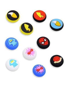 Tapas de agarre de pulgar analógico Ambertown para Switch Lite 2