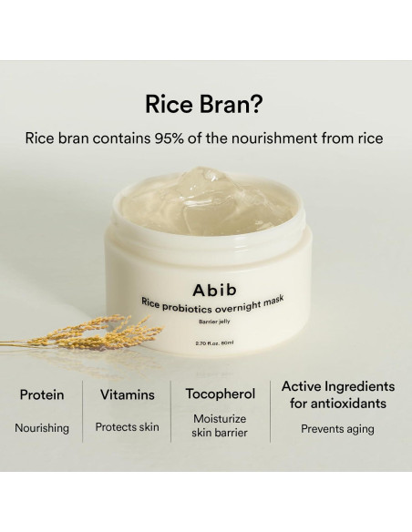 Máscara de Gel Probioticos Abib 80ml Hidratante Nocturna Máscara de Gel Probioticos Abib 80ml Hidratante Nocturna