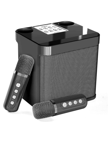 Máquina de Karaoke Aresrora KD-203 con 2 Micrófonos Máquina de Karaoke Aresrora KD-203 con 2 Micrófonos