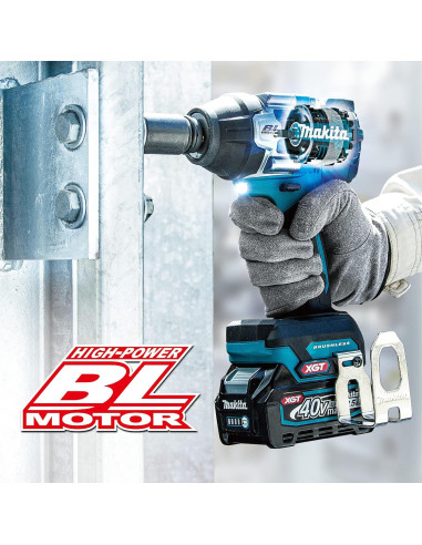 Llave de Impacto Recargable Makita TW007GZ 40V Max 760 Nm